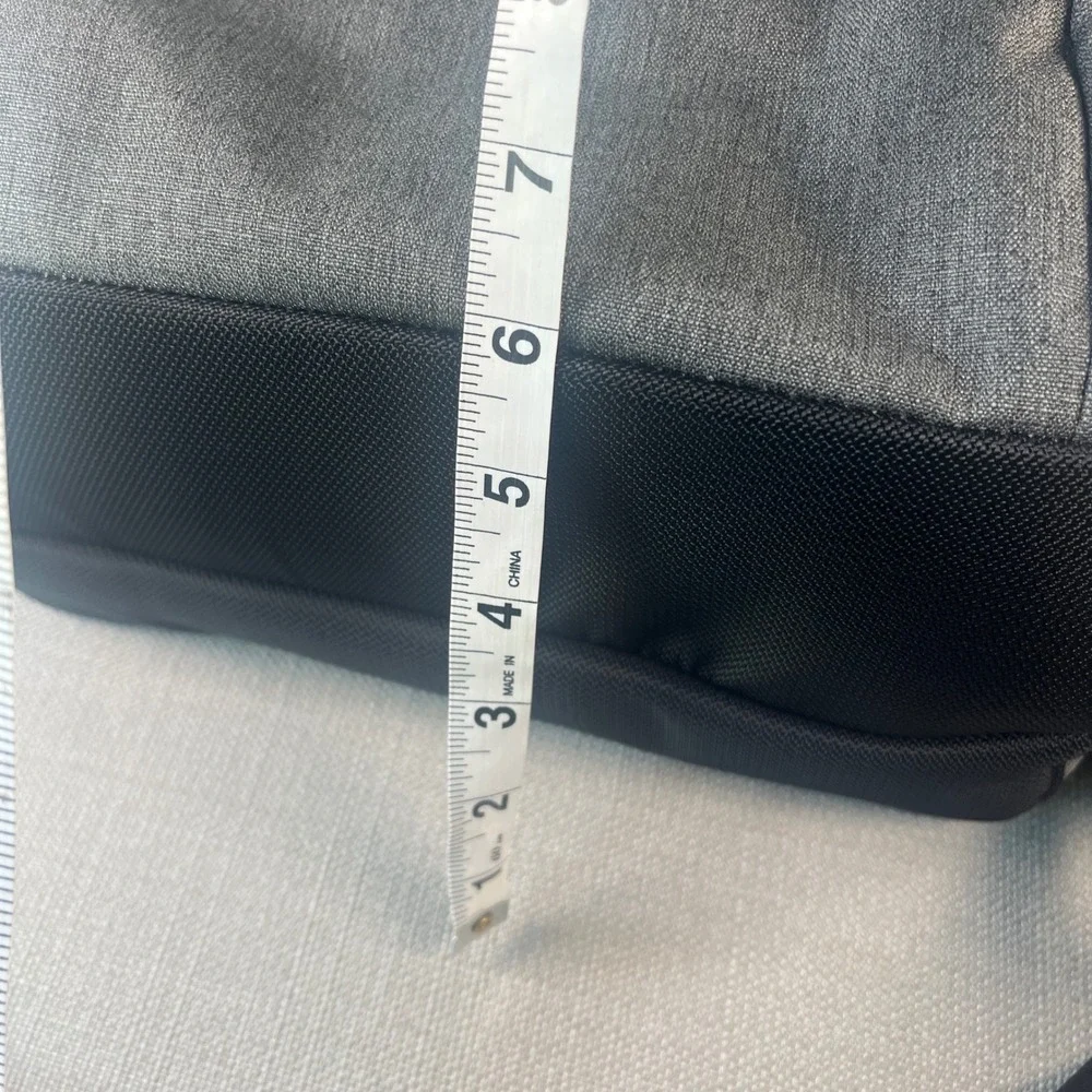eBags Professional Slim Laptop Backpack Mens Grey USB Charging Port EB2146